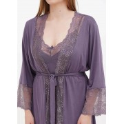 Комплект (нічна сорочка, халат) Cotpark 2XL,3XL,4XL 16165